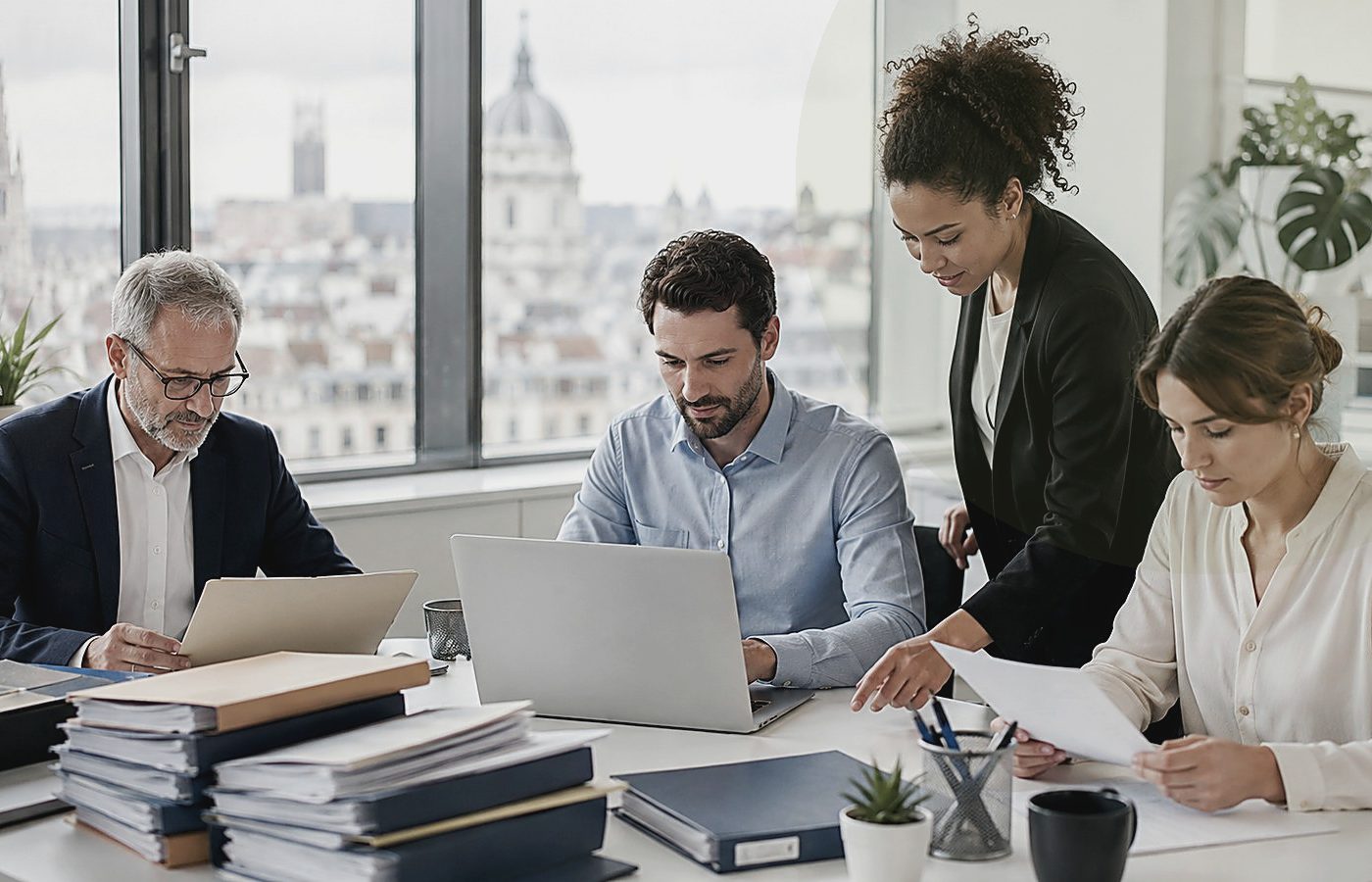 Organisation de courriers et documents de retraite